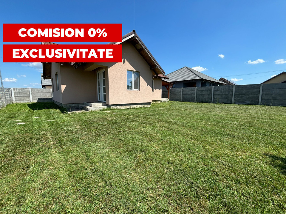 Casa individuala 3 camere, 86 mp, 425 mp teren, in Sanmihaiu Roman-COMISION 0%