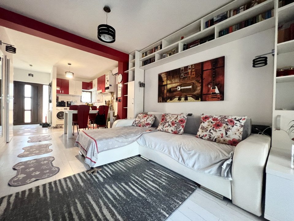 Duplex 3 camere, 68 mp utili, 200 mp teren, terasa 10 mp - Mehala