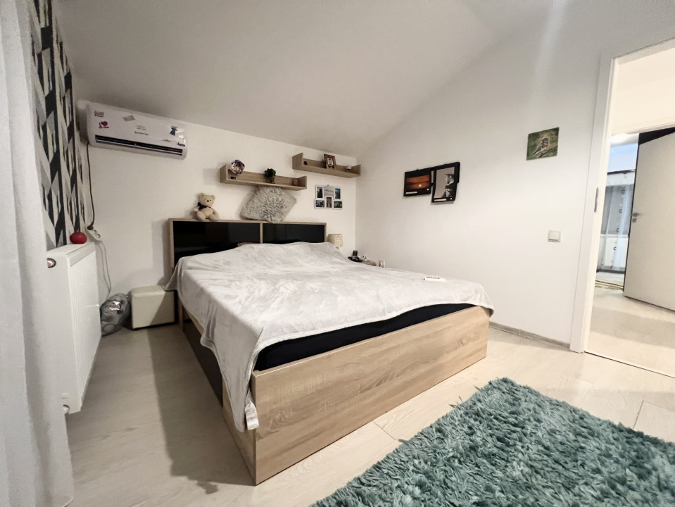 Duplex 3 camere, 68 mp utili, 200 mp teren, terasa 10 mp - Mehala