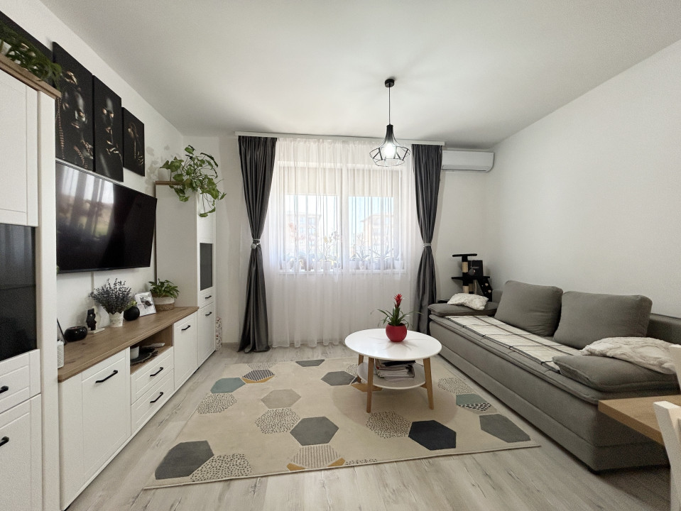 Apartament 2 camere, open space, 52mp utili, zona Eso-Giroc