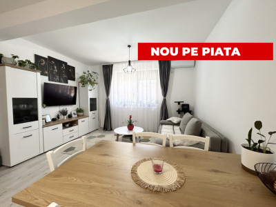 Apartament 2 camere, open space, 52mp utili, zona Eso-Giroc