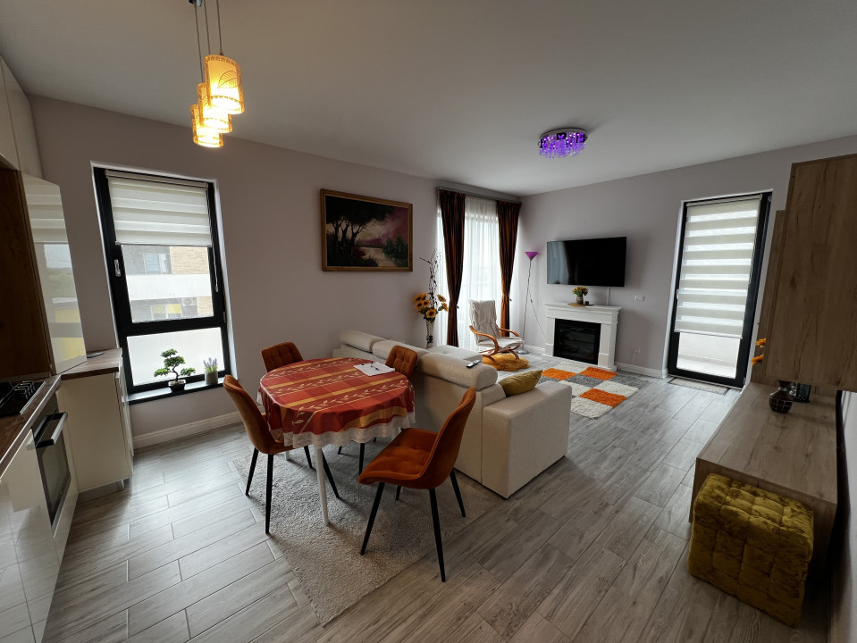 Apartament 2 camere, 50mp utili, open space, modern in Giroc