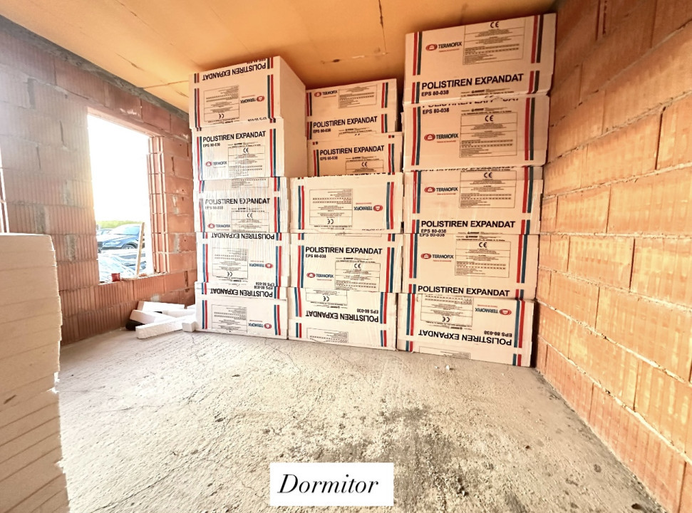 Duplex pe parter, 3 camere, 80 mp utili, 325 mp teren - Sanandrei