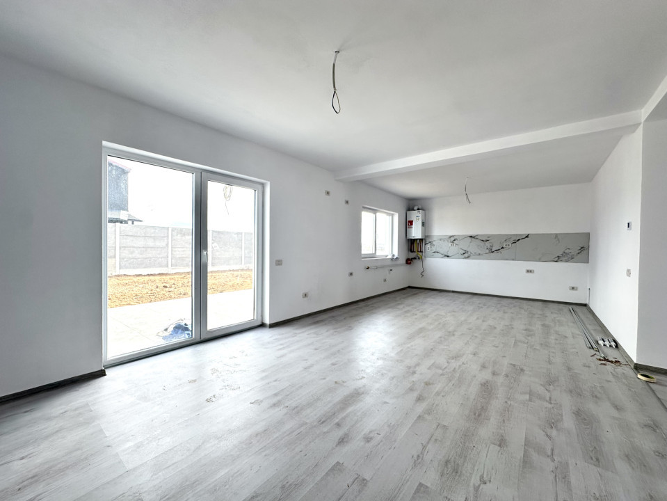 Duplex modern, 3 camere, 80 mp utili, 325 mp teren - Sanandrei