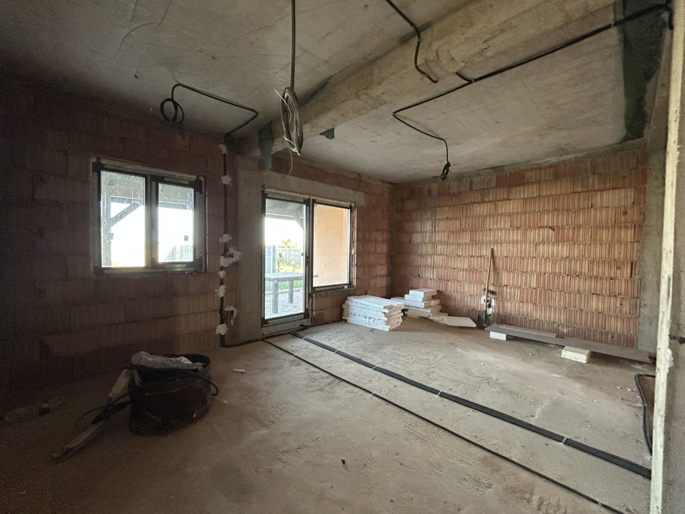 Duplex 4 camere, 118mp utili, 340 teren in Mosnita Noua 
