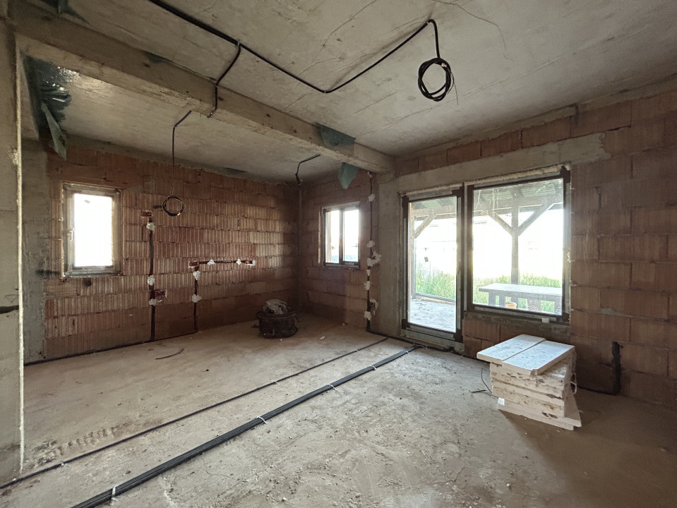 Duplex 4 camere, 118mp utili, 340 teren in Mosnita Noua 