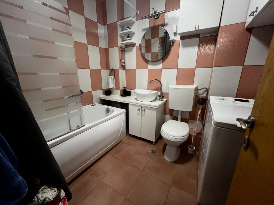 Apartament 2 camere, open-space, parter, loc de parcare, zona Braytim