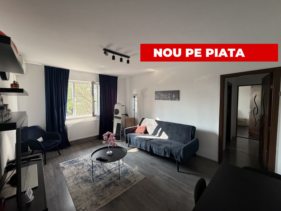 Chirie de cursa lunga, 3 camere, 56 mp utili, renovat - Cetatii