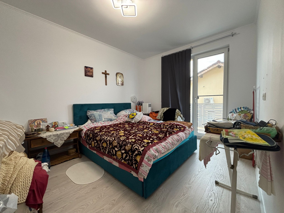 Apartament 2 camere, 50mp, etaj 1, pan. fotovoltaice, 2 balcoane, zona ESO-Giroc