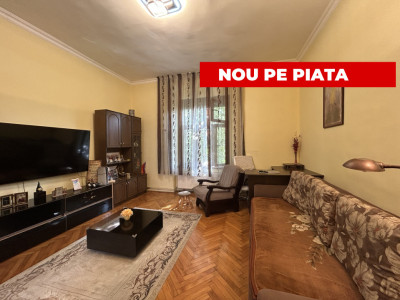 Apartament 3 camere, etajul 1, 65mp utili, zona Balcescu 