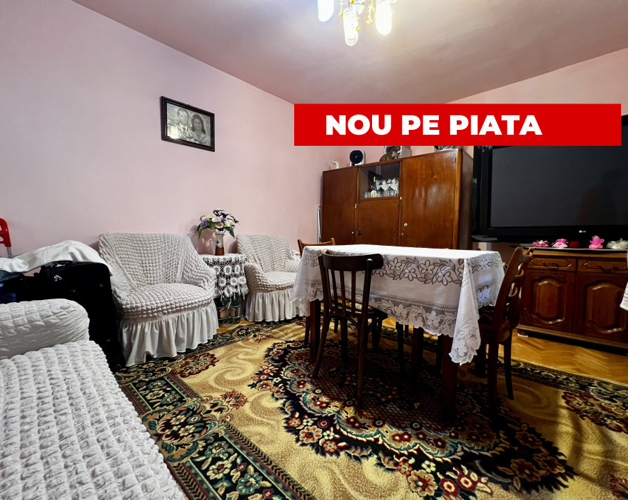 Apartament 3 camere, decomandat, confort 1, parter, zona Girocului