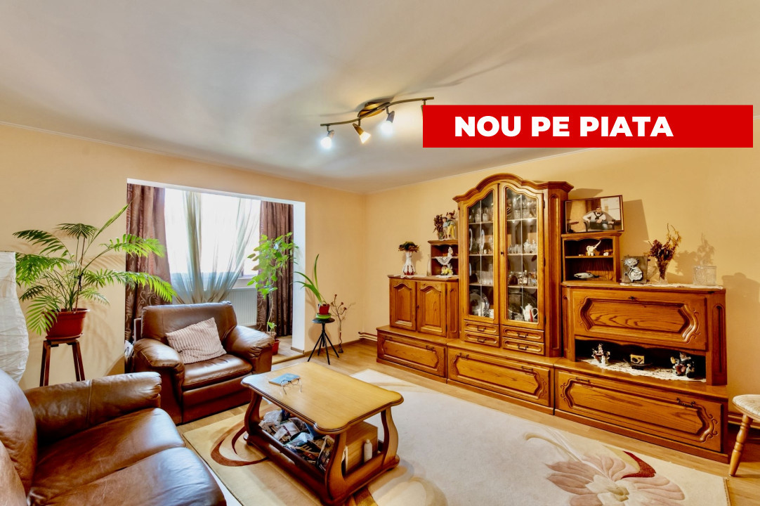 Apartament 3 camere, decomandat, complet mobilat si utilat, zona Dambovita