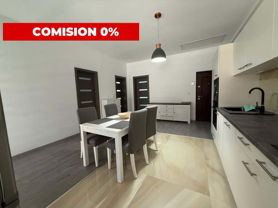 Apartament spatios, 2 camere, etaj 2, decomandat - Giroc COMISION 0%
