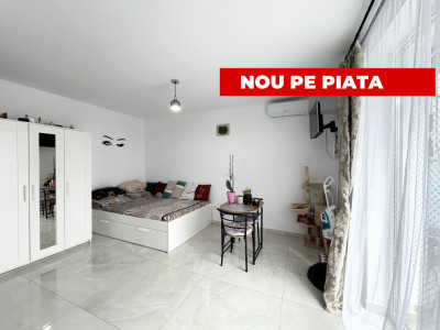 Apartament 1 camera, 30 mp utili, 6mp balcon perfect pentru investit in Giroc 