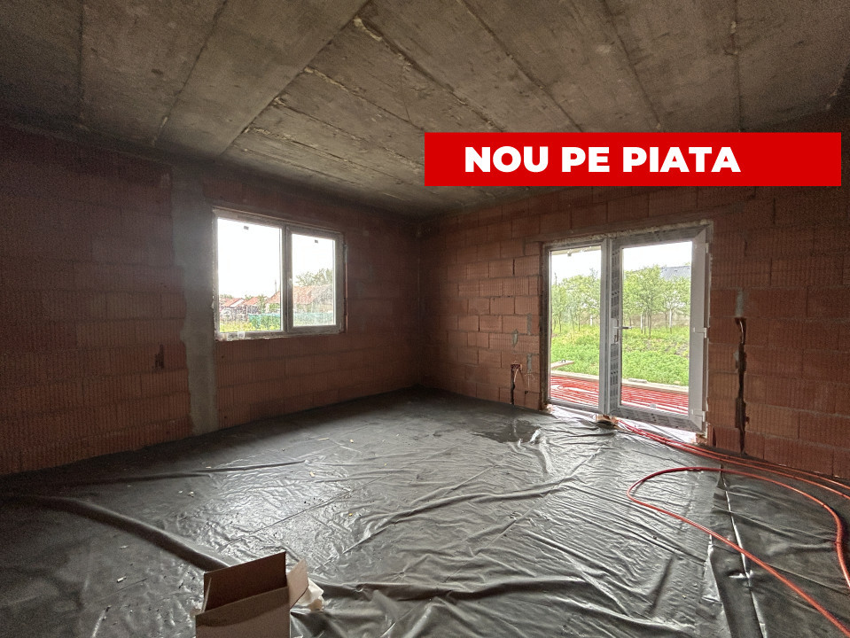 Casa individuală, 4 camere, 2 bai, 110 mp utili, 408mp teren in Utvin 
