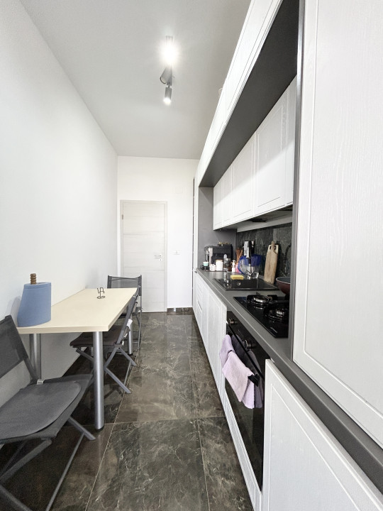 Apartament 2 camere, decomandat, terasa 18mp, mobilat si utilat in Giroc 