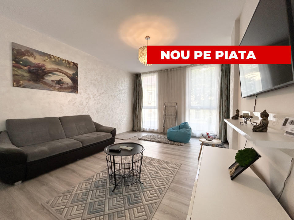 Apartament 3 camere, open space, 67mp utili, etaj 1 in Complexul Studențesc 