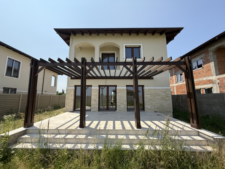 Casa Individuala stil frantuzesc, 141 mp utili, terasa 23 mp - Mosnita N