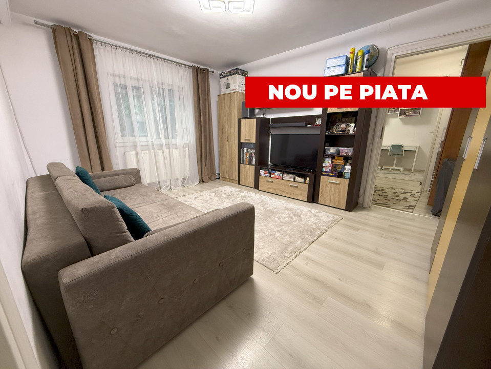 Apartament 2 camere, semidecomandat, 56mp utili in zona Soarelui