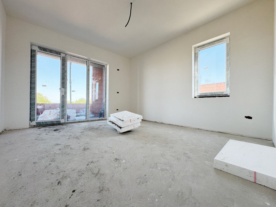 Apartament 2 camere, decomandat 54mp utili + terasa 8mp -Giroc