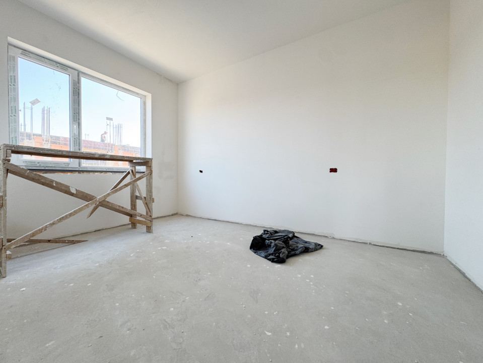 Apartament 2 camere, decomandat 54mp utili + terasa 8mp -Giroc