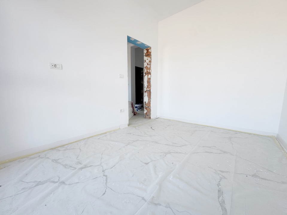 Apartament 2 camere, decomandat 40mp utili + terasa 8mp -Giroc