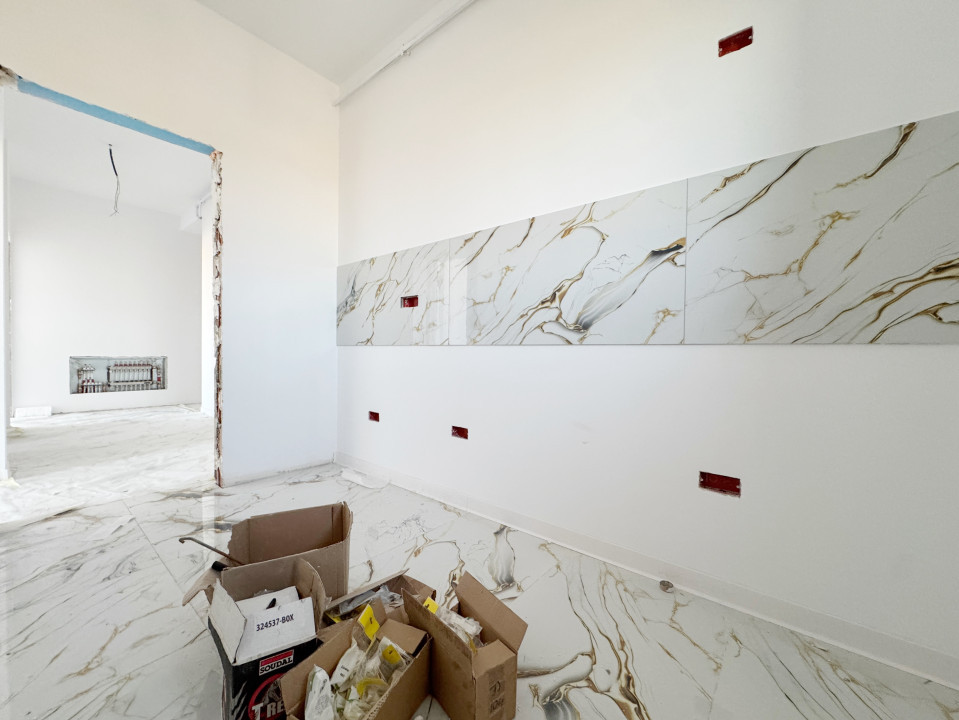 Apartament 2 camere, decomandat 49mp utili + terasa 8mp -Giroc