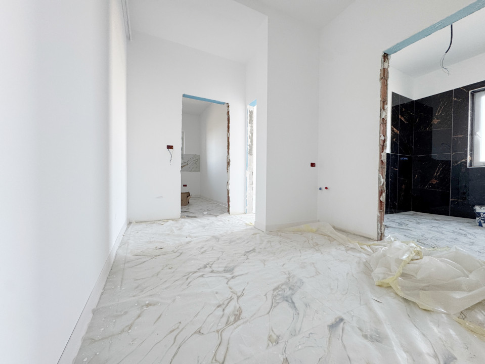 Apartament 2 camere, decomandat 49mp utili + terasa 8mp -Giroc