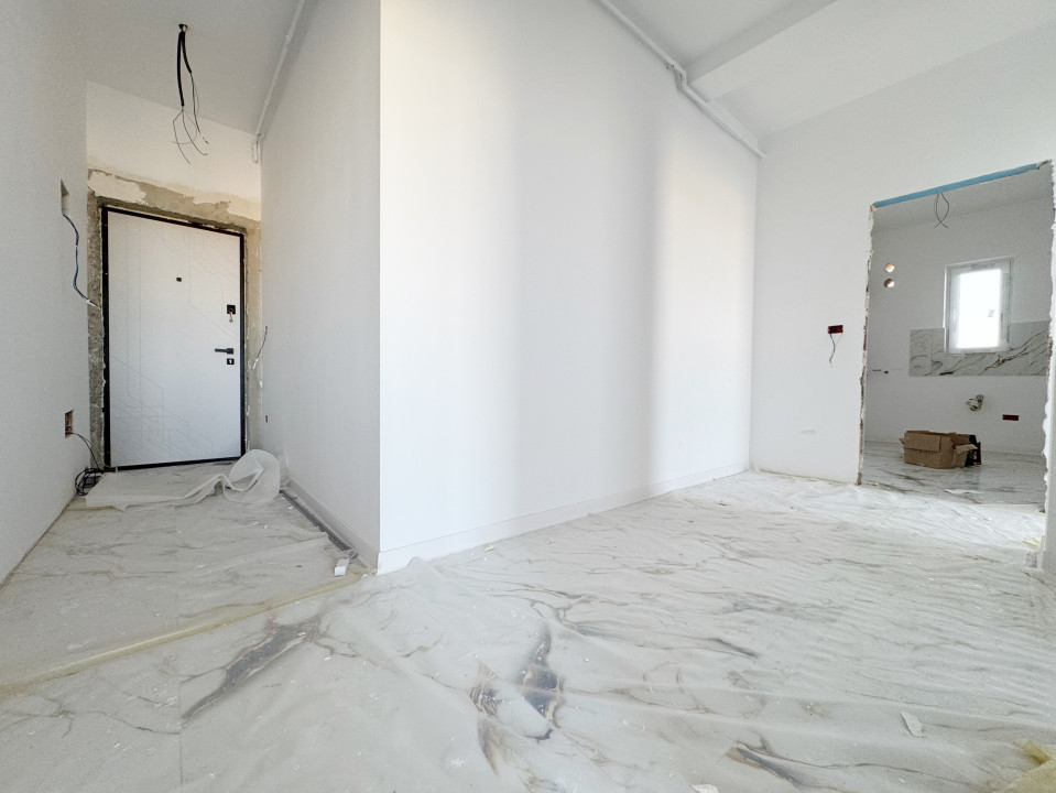 Apartament 2 camere, decomandat 49mp utili + terasa 8mp -Giroc