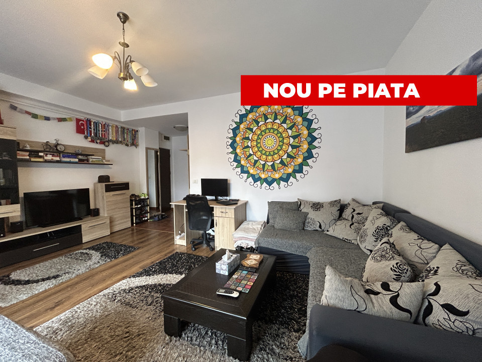 Apartament 2 camere, decomandat, balcon 8mp in Giroc 