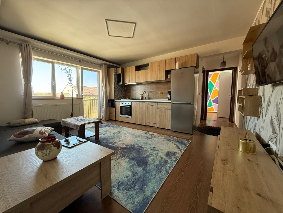 Apartament 2 camere, semidecomandat, 57 mp utili, in zona Lugojului