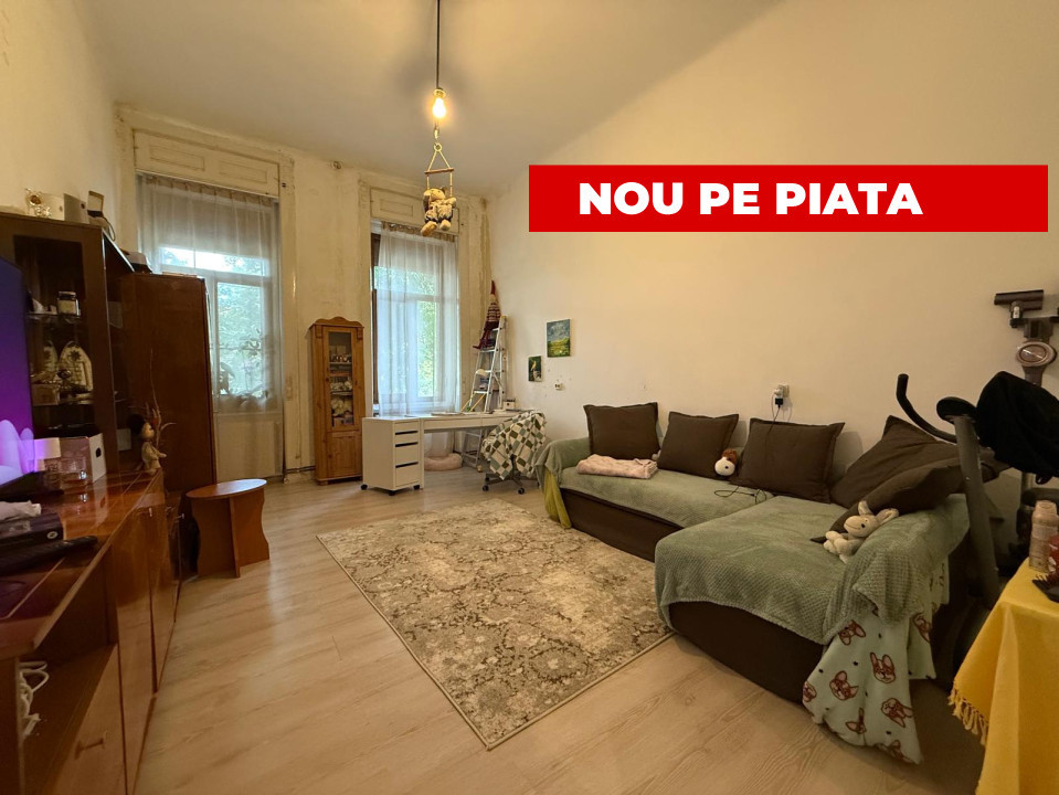 Apartament 2 camere, 45 mp utili, cladire istorica in zona centrala OCAZIE !!!