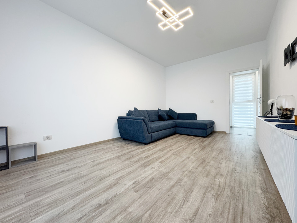 Apartament 2 camere, decomandat, 54mp utili+16mp terasa, etaj 1 -Giroc