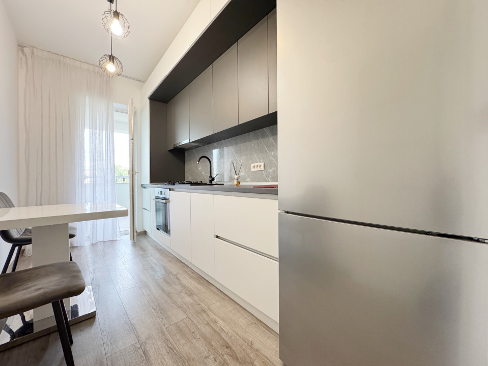 Apartament 2 camere, decomandat, 54mp utili+16mp terasa, etaj 1 -Giroc