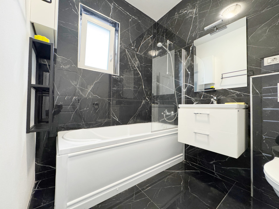 Apartament 2 camere, decomandat, 54mp utili+16mp terasa, etaj 1 -Giroc