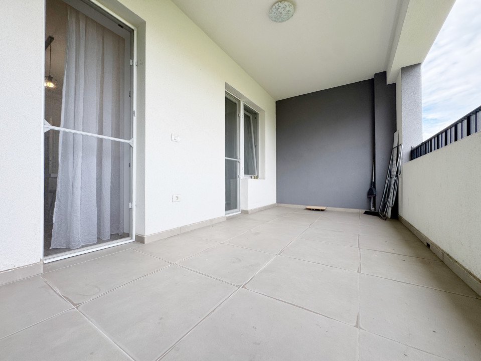 Apartament 2 camere, decomandat, 54mp utili+16mp terasa, etaj 1 -Giroc