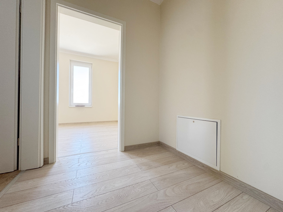 Apartament 2 camere, decomandat,56mp utili + balcon 6mp, etaj 3, Giroc