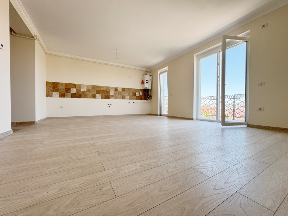 Apartament 2 camere, 60mp utili + balcon 6mp, etaj 1/3 -Giroc