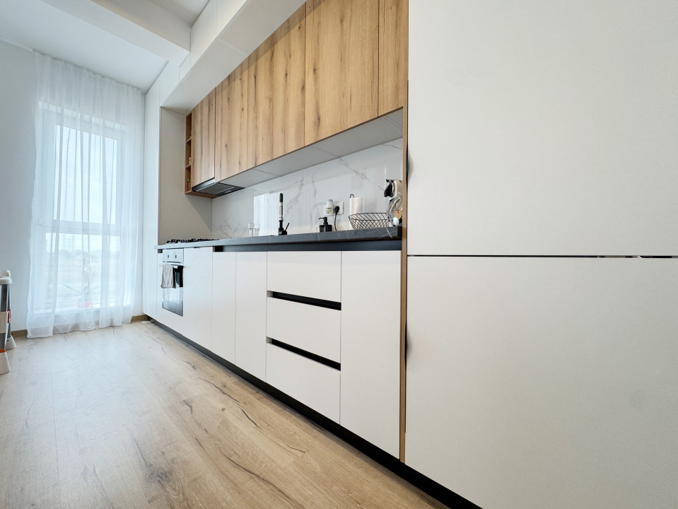 Apartament 2 camere, 51mp utili, 6mp balcon, etaj 1/3 -Giroc