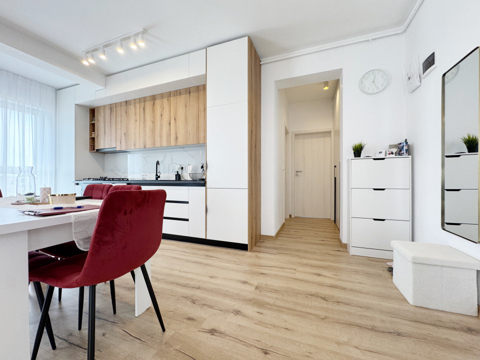 Apartament 2 camere, 51mp utili, 6mp balcon, etaj 1/3 -Giroc