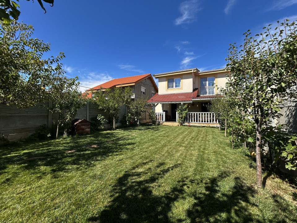 Duplex 4 camere, 108mp utili, 308mp teren in Mosnita Noua 