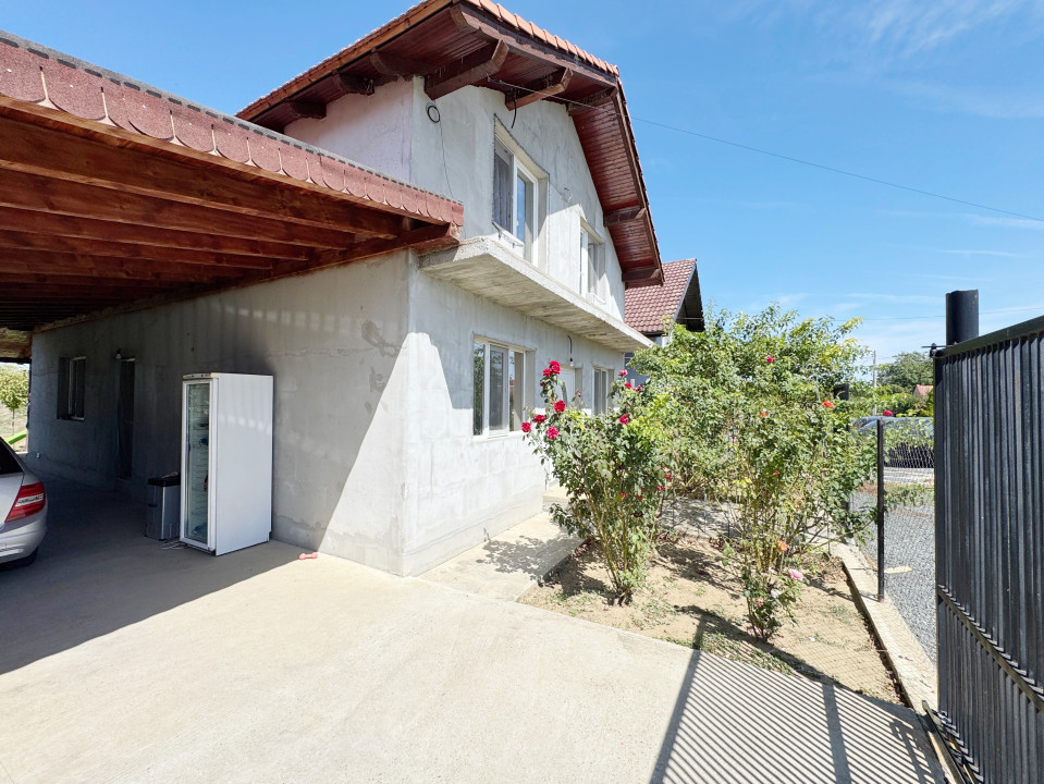 Casa 4 camere, P+1, 150mp utili, 500mp teren - iesire la Bega 0% Comision