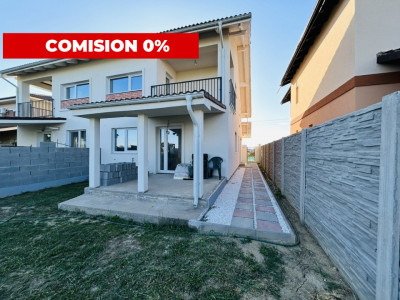 Duplex 5 camere, 111mp utili, 323mp teren in Mosnita Noua