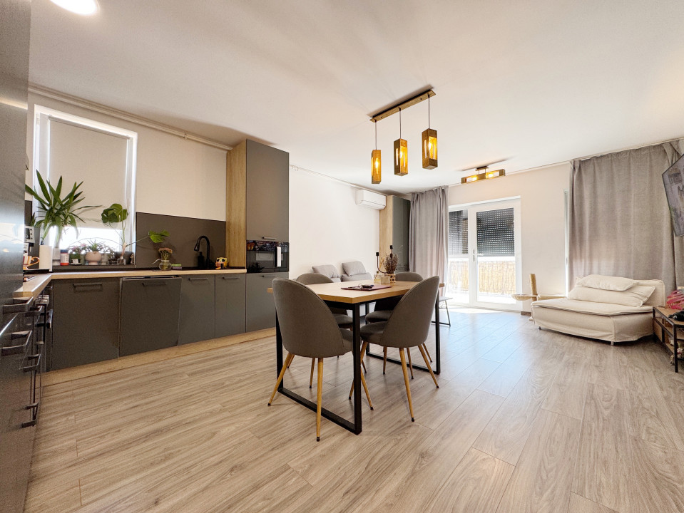 Apartament 3 camere, 66mp utili + 28mp terasa, zona Braytim