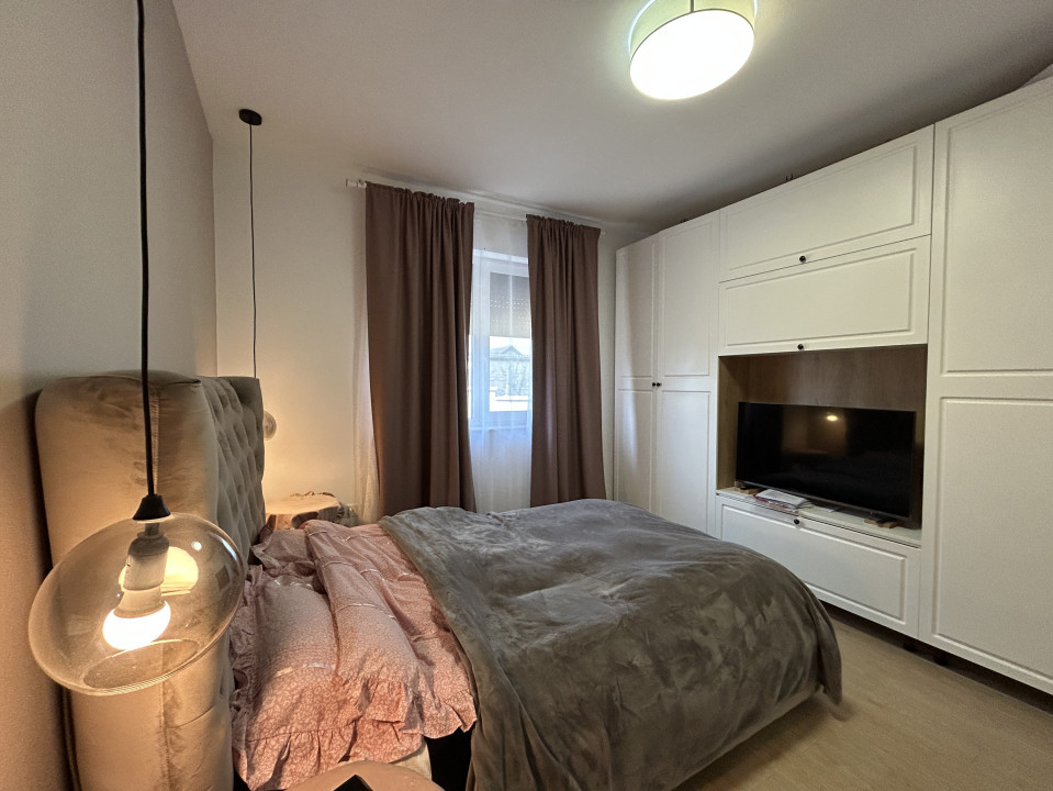 Duplex 4 camere, mobilat modern, 281mp teren in Mosnita Veche