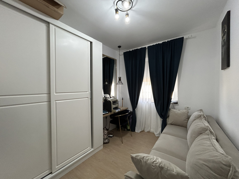 Duplex 4 camere, mobilat modern, 281mp teren in Mosnita Veche