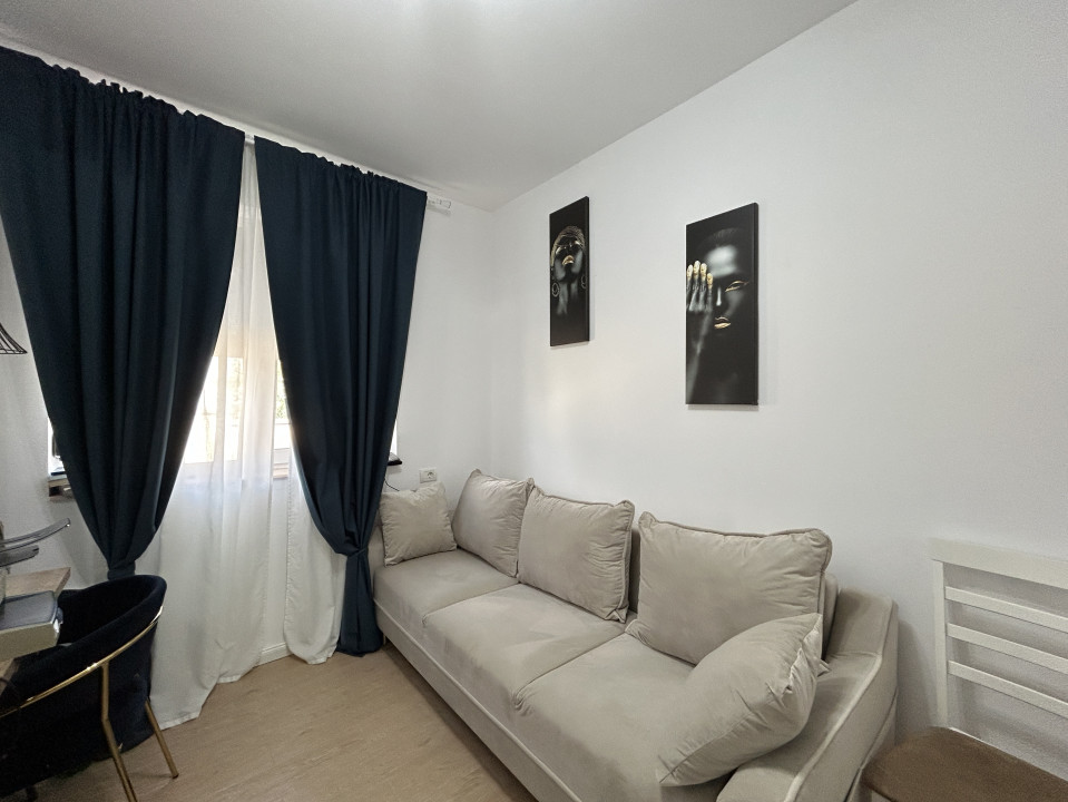 Duplex 4 camere, mobilat modern, 281mp teren in Mosnita Veche