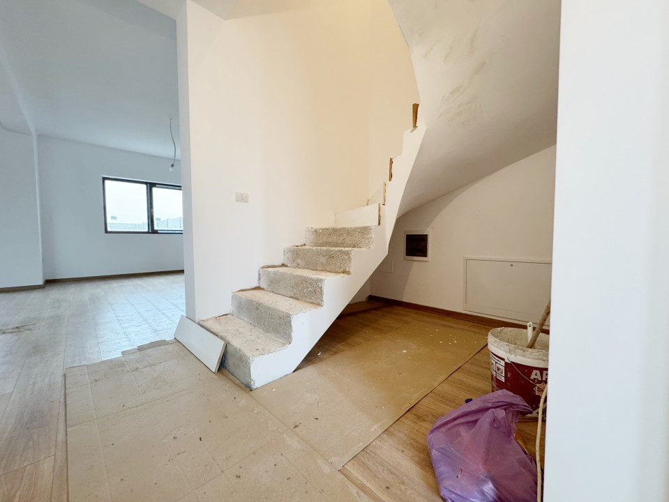 Duplex 4 camere, 105mp utili, 310mp teren, in Mosnita Veche