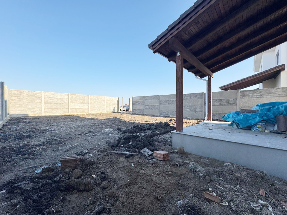 Duplex 4 camere, 105mp utili, 310mp teren, in Mosnita Veche