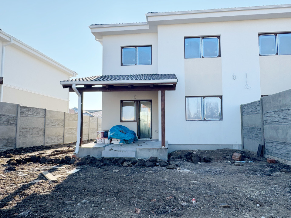 Duplex 4 camere, 105mp utili, 310mp teren, in Mosnita Veche